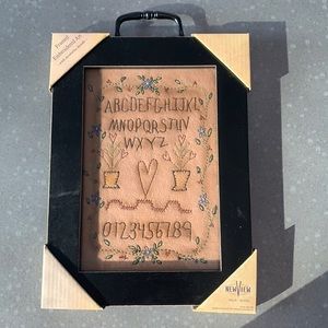 Stitched Wall Art, letters and numbers from Kohl’s brand new.